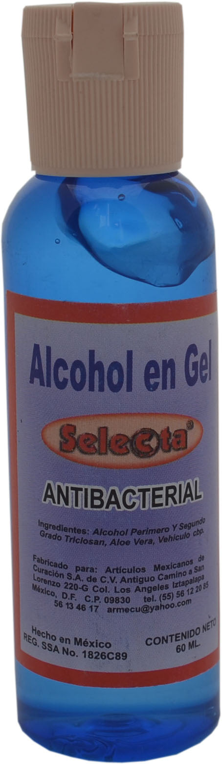 Alcohol en Gel Antibacterial para Manos Selecta® - Desinfección Instantánea con Suavidad