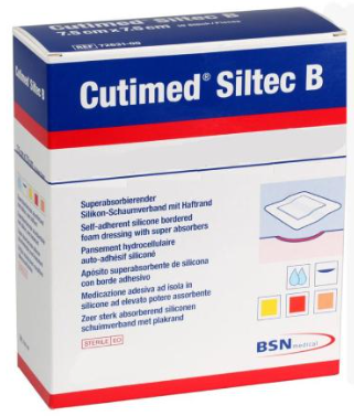 Cutimed Siltec B De 22.5 CM x 22.5 CM