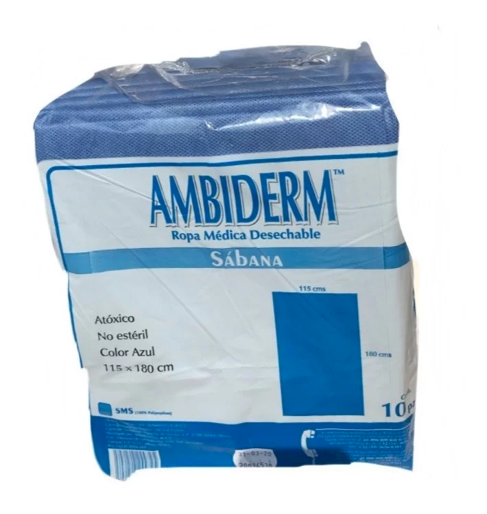 Sábana Desechable SMS 115 x 180 cm.