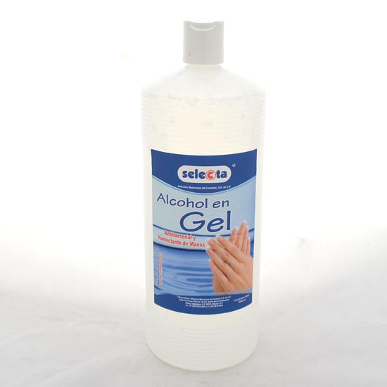 Alcohol en Gel Antibacterial para Manos Selecta® - Desinfección Instantánea con Suavidad