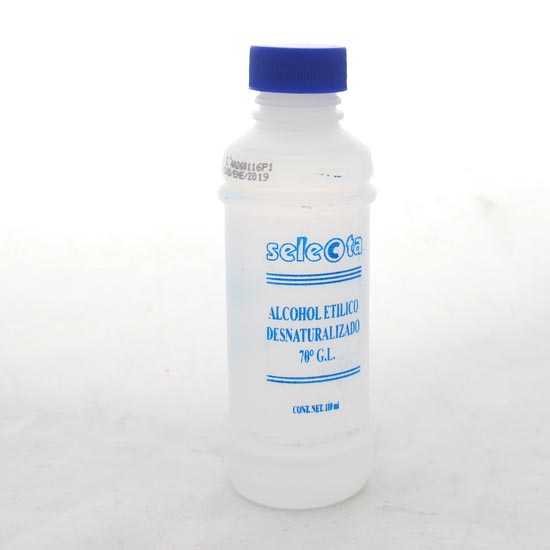 Alcohol Etílico Desnaturalizado 96° Selecta® - Desinfectante de Amplio Espectro