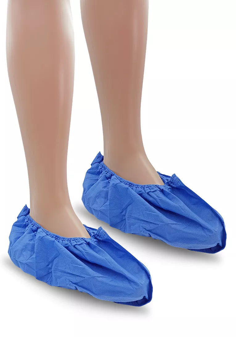 Cubrezapatos Quirúrgicos Desechables con Resorte Provemedic (Bolsa con 25 Pares) – Azul