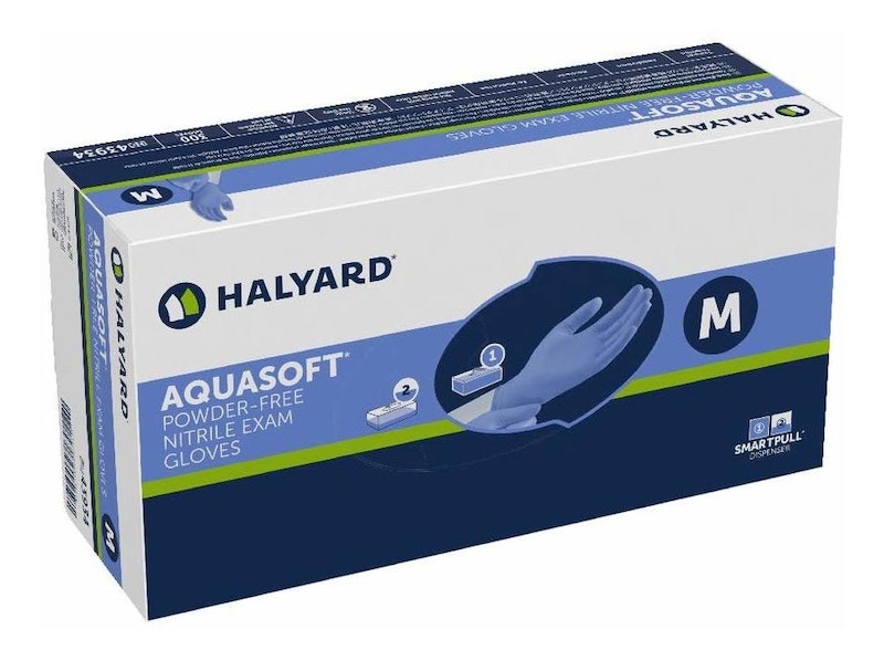 Guantes de nitrilo para exploración Aquasoft