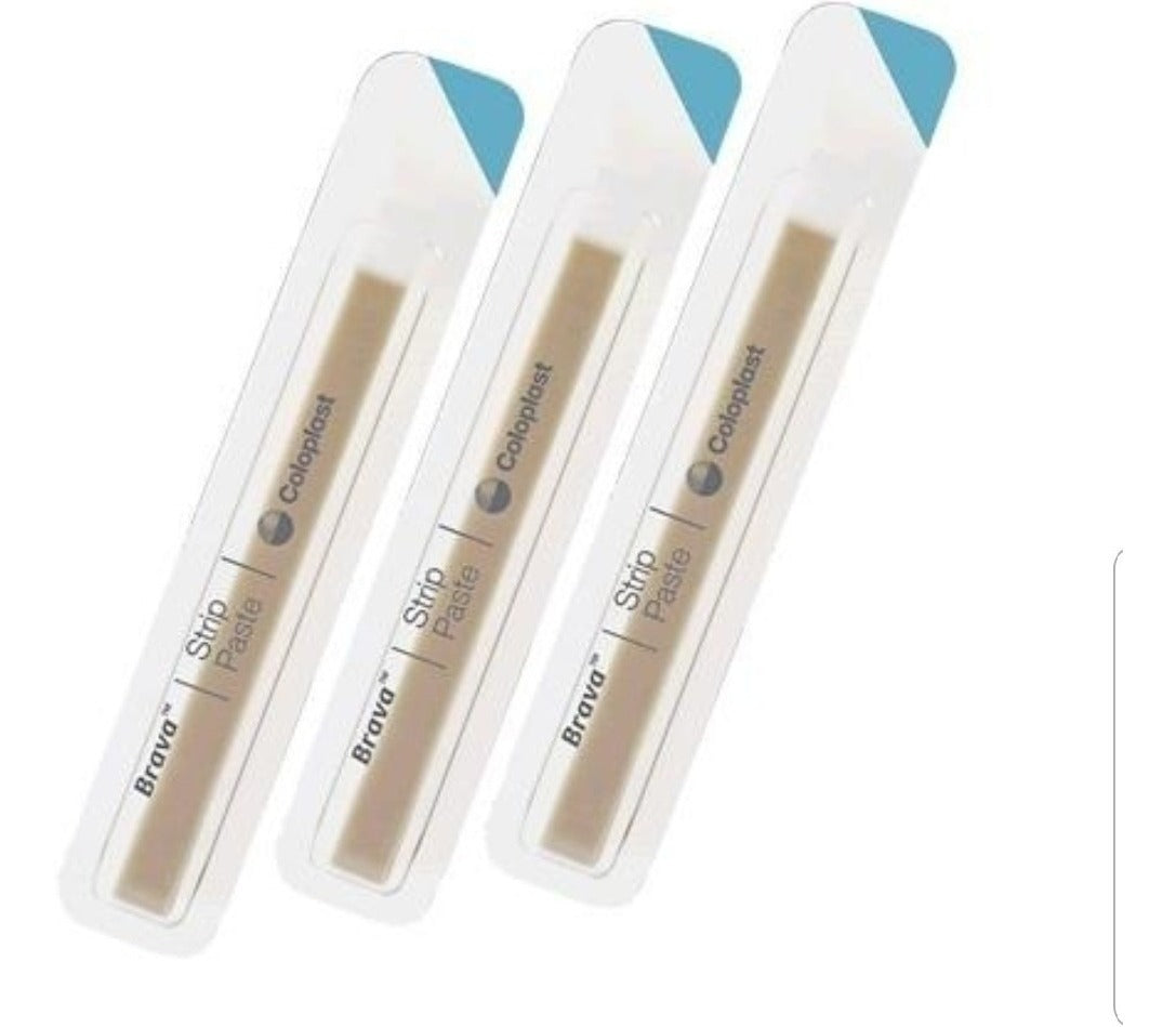 Brava Strip Paste. Pasta en tiras de 6 gr sin alcohol caja /10