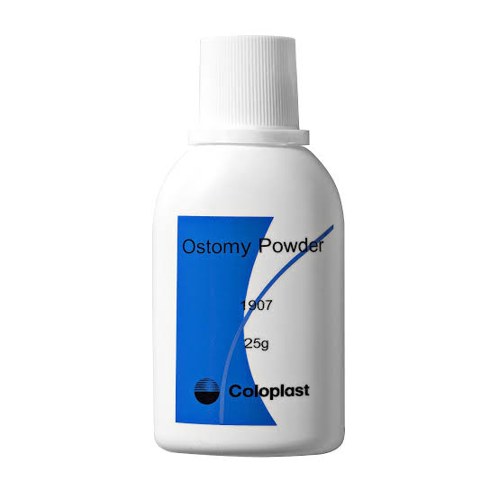 Polvo para ostomía de 25 gr caja c/16 pz