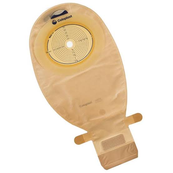 SenSura Bolsa de Colostomia de 1 pza Abierta Transparente Maxi 10-76mm recorte adhesivo doble capa caja c/30 pz