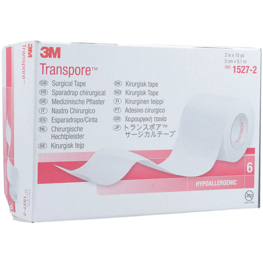 Cinta de plástico (polietileno flexible) microperforada de 2" (5.8 cm)