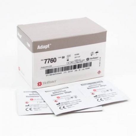 Toallas removedoras de adhesivo c/50 pz.