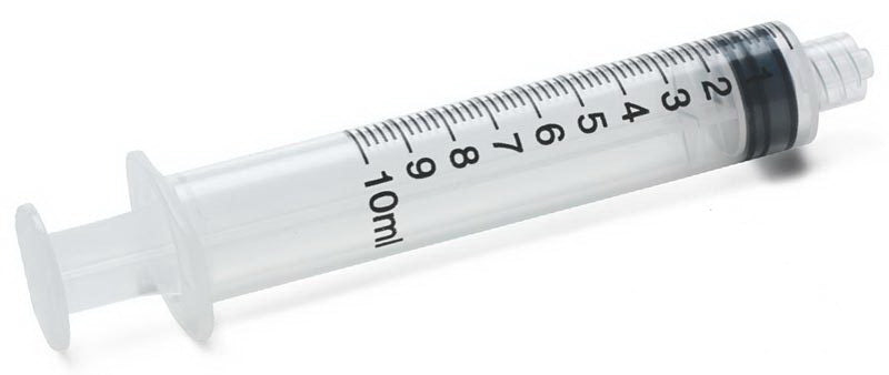 Jeringa desechable sin aguja 10 ml