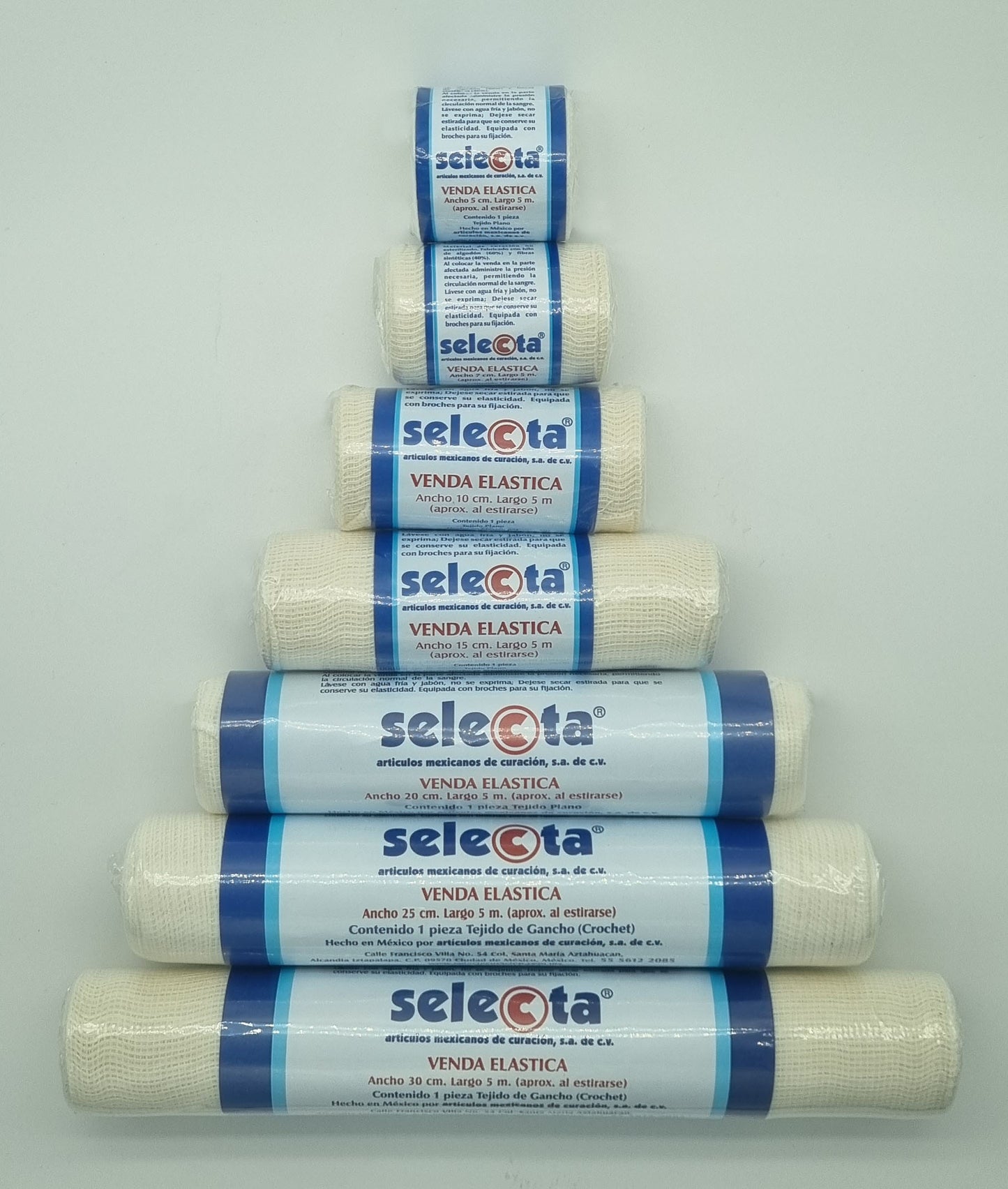 Venda Elástica Selecta® - Sujeción y Soporte con Máxima Adaptabilidad