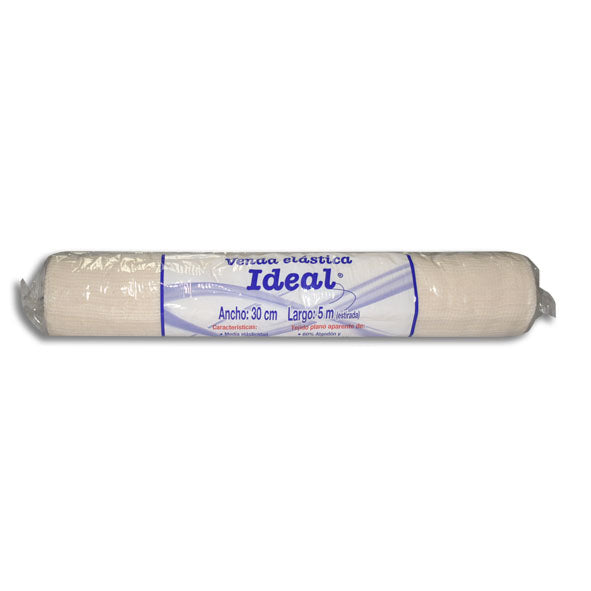 Venda elástica blanca 30 cm x 5m 1 pz.