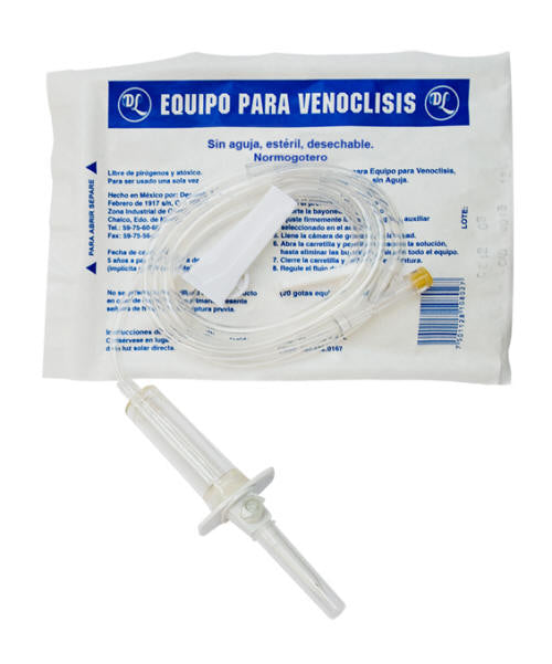 Equipo para Venoclisis Normogotero