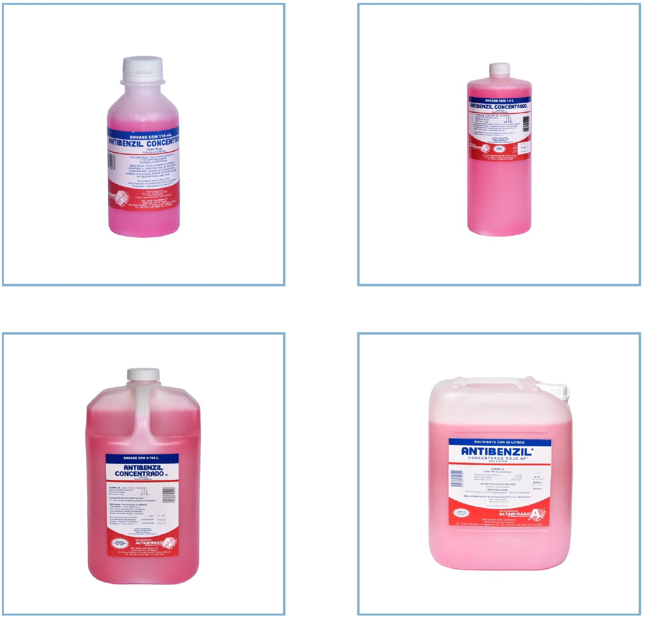 Antibenzil Concentrado Rojo