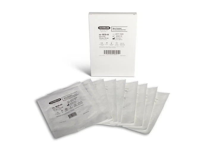 Burn Contact Dressing. Apósito de Contacto para Quemaduras.