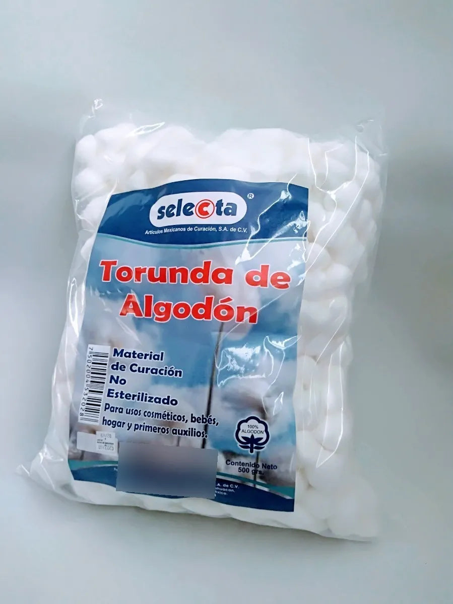 Torundas de Algodón Selecta® - Practicidad y Asepsia para Curación de ...