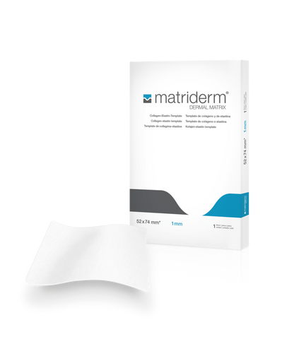 MatriDerm Matriz de Dermis Artificial. MatriDerm Dermal Matrix.