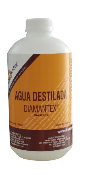 Agua Destilada 1000ml.