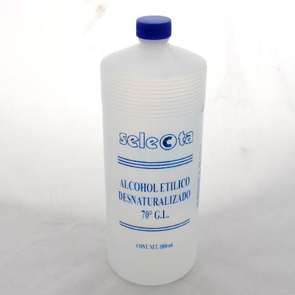 Alcohol Etílico Desnaturalizado 96° Selecta® - Desinfectante de Amplio Espectro