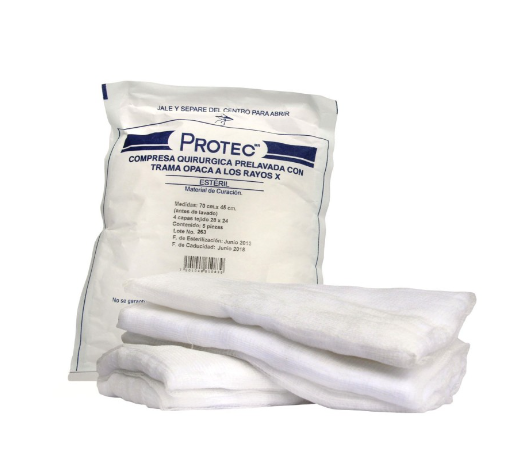 Compresa quirúgica – MD SUPPLIER