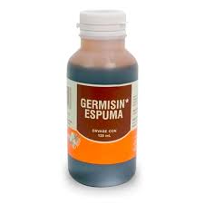 Yodopovidona espuma 120 ml (Germisin espuma o Isodine espuma o Dermodine espuma u otra marca)