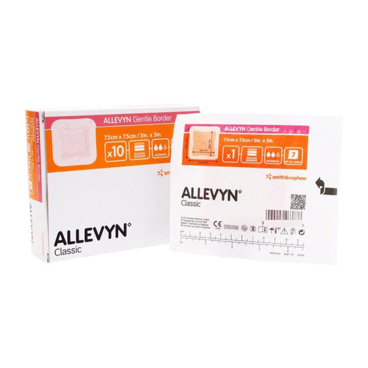 Allevyn Gentle Border 7.5 cm x 7.5 cm