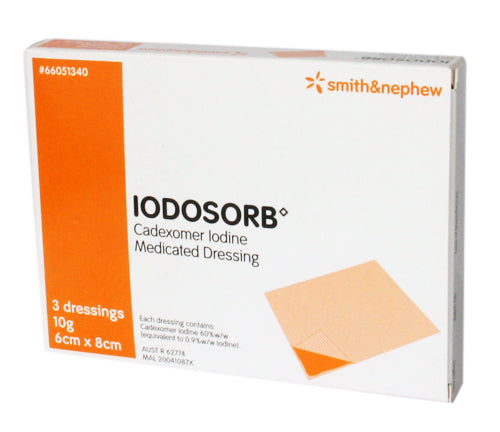 Iodosorb 8 x 6 cm