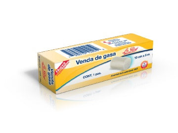 Venda de gasa 10 cm x 5 m