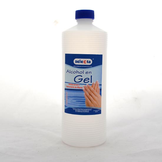 Gel antibacterial para manos a base de alcohol de 1000 ml