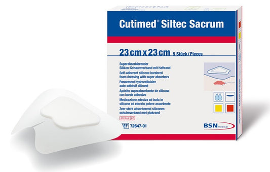 Cutimed Siltec Sacrum 23 cm x 23 cm