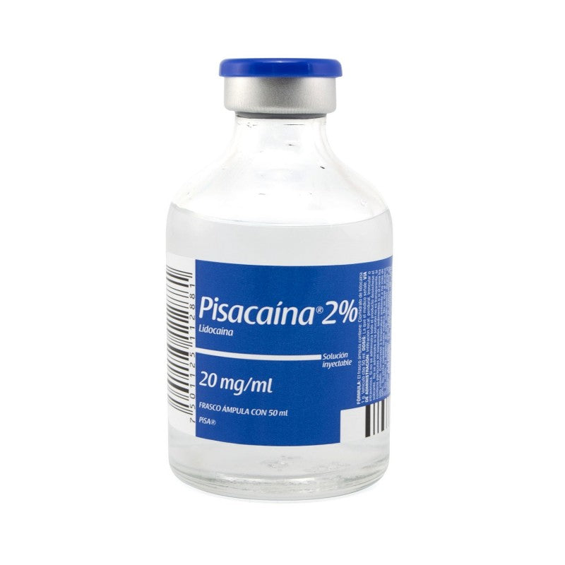 Lidocaina 2% simple frasco 50 ml